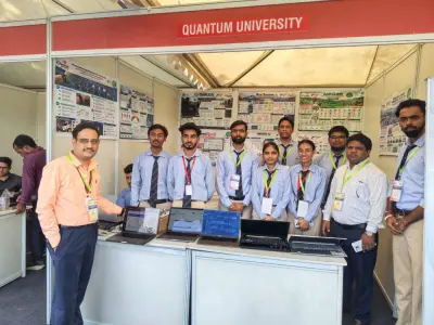 Quantum University Showcases Student Innovations at USSTC 2026 in Dehradun