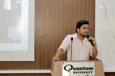 Quantum University Organizes Guest Lecture on “Radiation Safety” for Healthcare Students