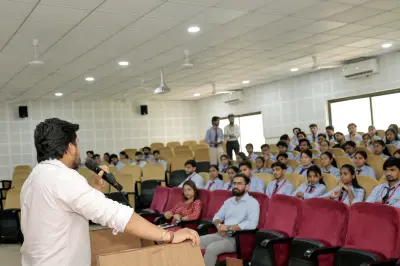 Quantum University Organizes Guest Lecture on “Radiation Safety” for Healthcare Students