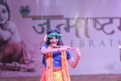 Quantum University Celebrates Janmashtami with Devotional Performances, Matki Phod and Bhajan Session