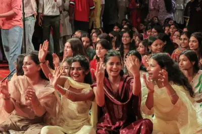 Quantum University Celebrates Janmashtami with Devotional Performances, Matki Phod and Bhajan Session
