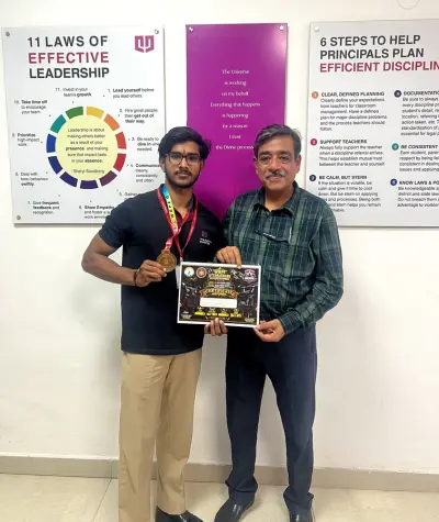 Quantum University Student Wins First Position at WRPF Uttarakhand Open Powerlifting Championship 2026