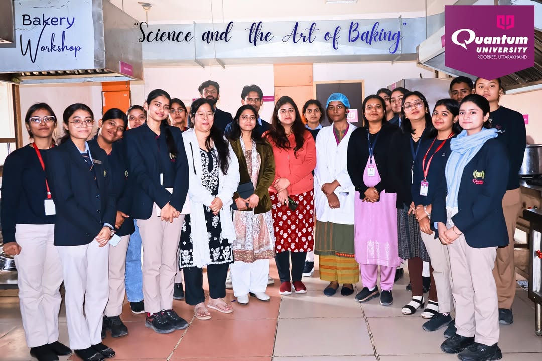 Interactive Baking Workshop Enriches Students at Quantum School of Health Sciences