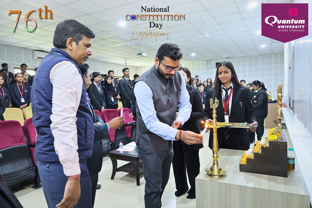 Department of Law Marks Constitution Day with Intra University Debate Competition