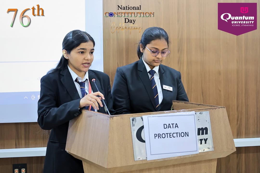 Department of Law Marks Constitution Day with Intra University Debate Competition
