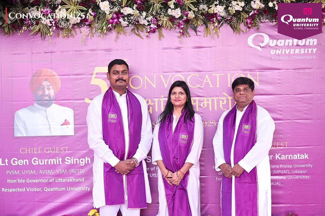 Fifth Convocation Ceremony at Quantum University