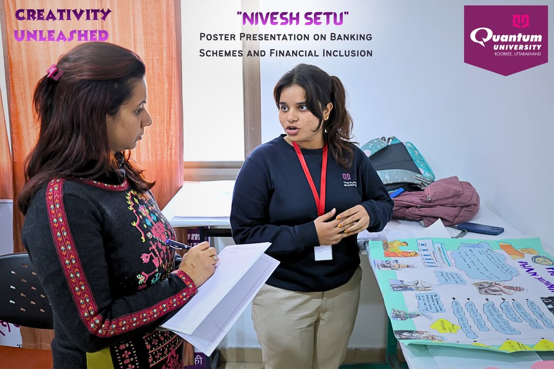 Nivesh Setu: Poster Presentation on Banking Schemes and Financial Inclusion