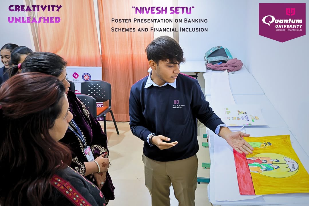Nivesh Setu: Poster Presentation on Banking Schemes and Financial Inclusion