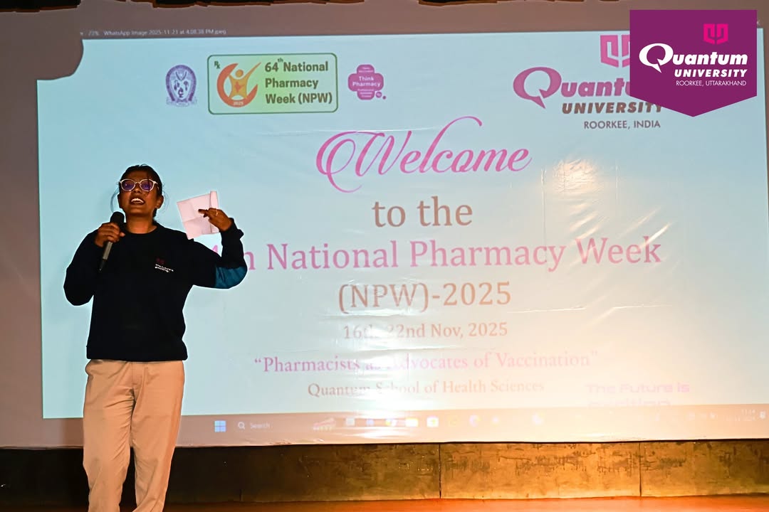 National Pharmacy Week 2025 Celebrated at Quantum School of Health Sciences