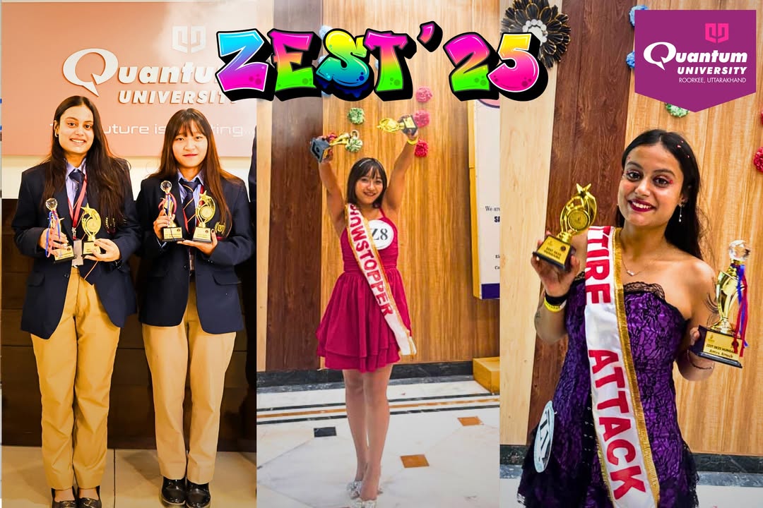 Quantum University Shines at ZEST 2025 Fashion Show