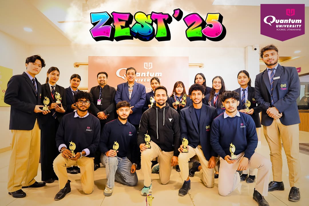 Quantum University Shines at ZEST 2025 Fashion Show