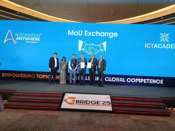 1. MoU with Automation Anywhere Inc. – Establishing a Center of Excellence in RPA