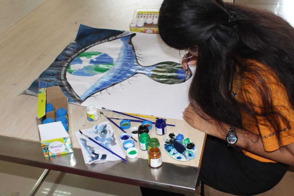 120 children compete at Specialist Hospital Republic Day Drawing Competition  | APN News